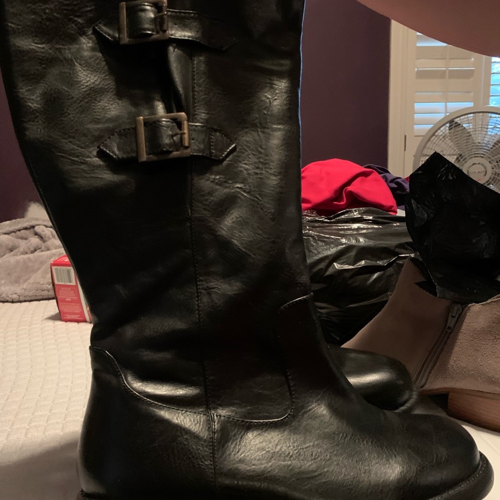 Wide calf boots